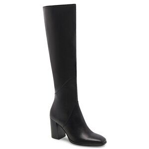 Dolce Vita Flin Knee High Boot in Black Leather Size 10 New